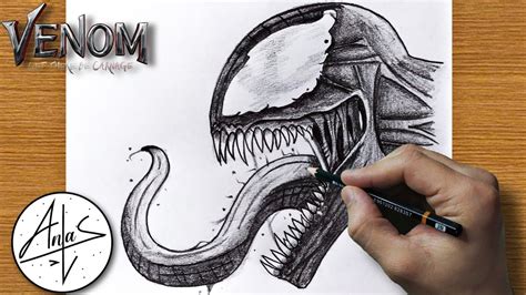 venom how to draw|How To Draw Venom: Easy Drawing Tutorials .